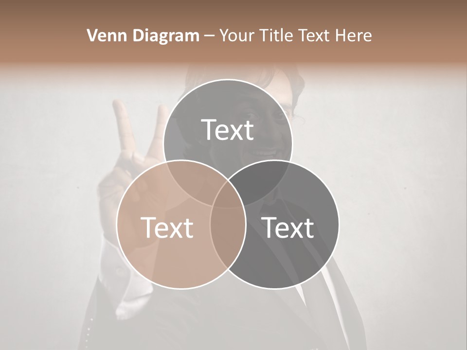 Caucasian Job Man Smile PowerPoint Template
