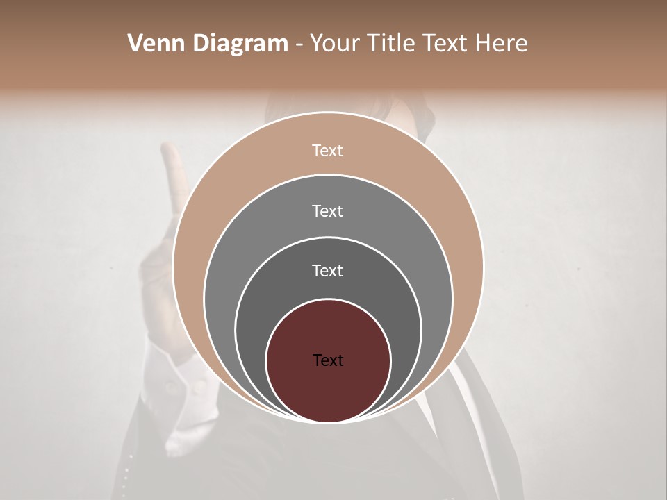 Caucasian Job Man Smile PowerPoint Template
