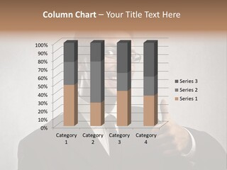 Businessman Liar Glasses PowerPoint Template