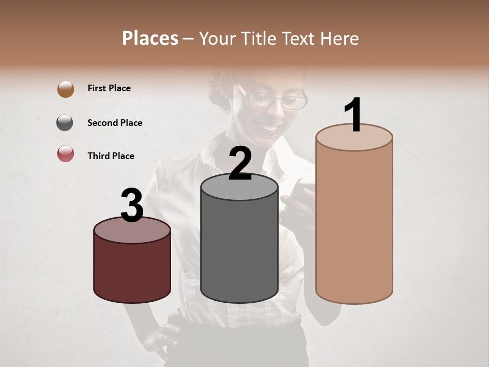 Telephone Speak Cell PowerPoint Template
