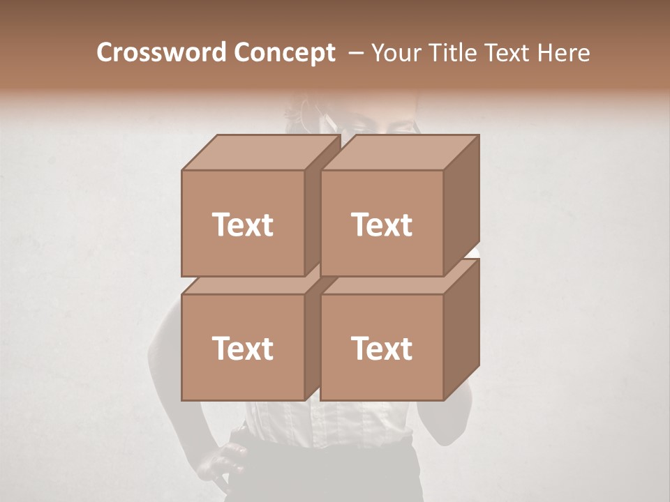 Telephone Speak Cell PowerPoint Template