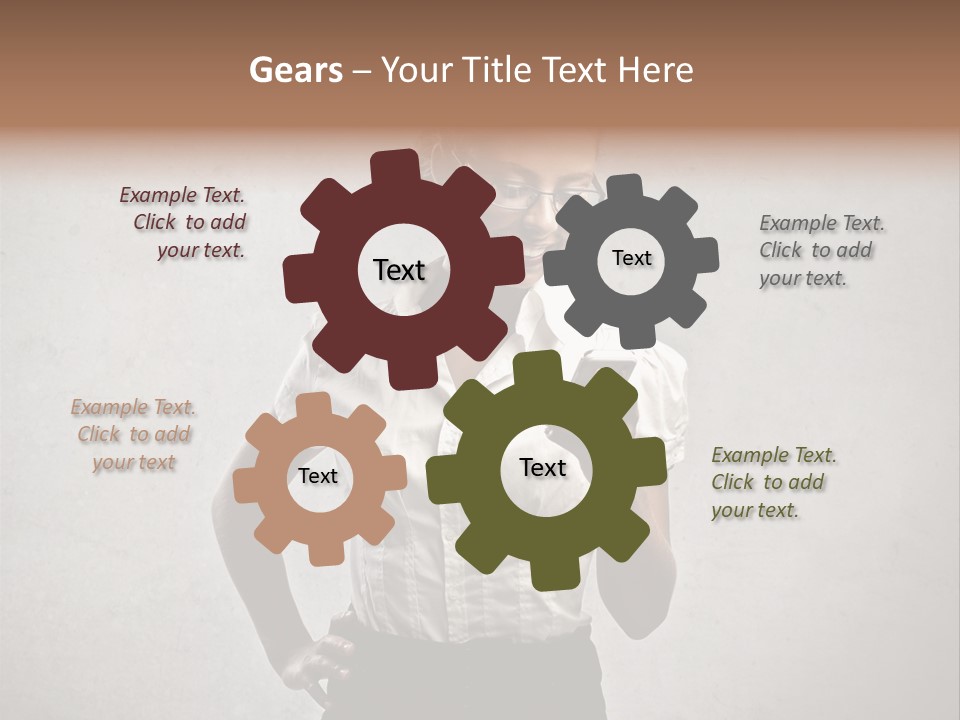 Telephone Speak Cell PowerPoint Template