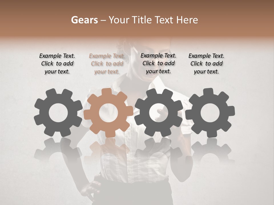 Telephone Speak Cell PowerPoint Template