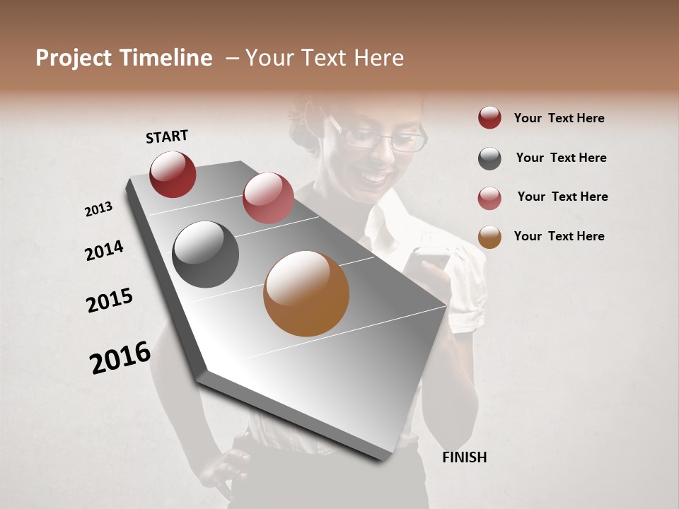 Telephone Speak Cell PowerPoint Template