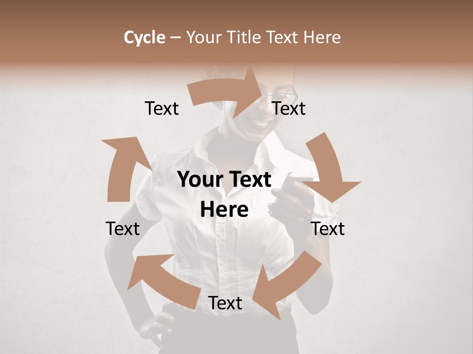 Telephone Speak Cell PowerPoint Template