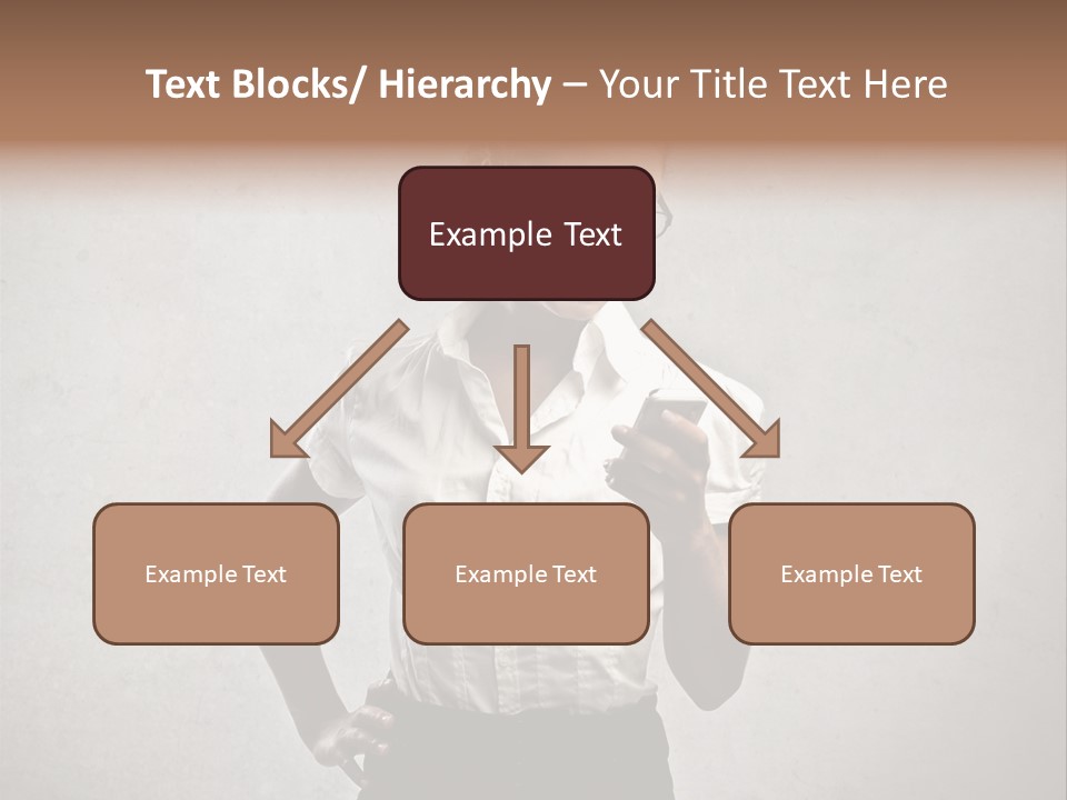 Telephone Speak Cell PowerPoint Template