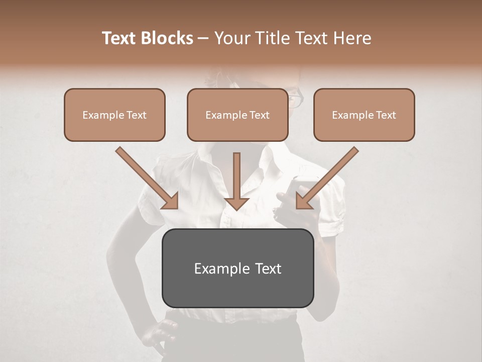 Telephone Speak Cell PowerPoint Template