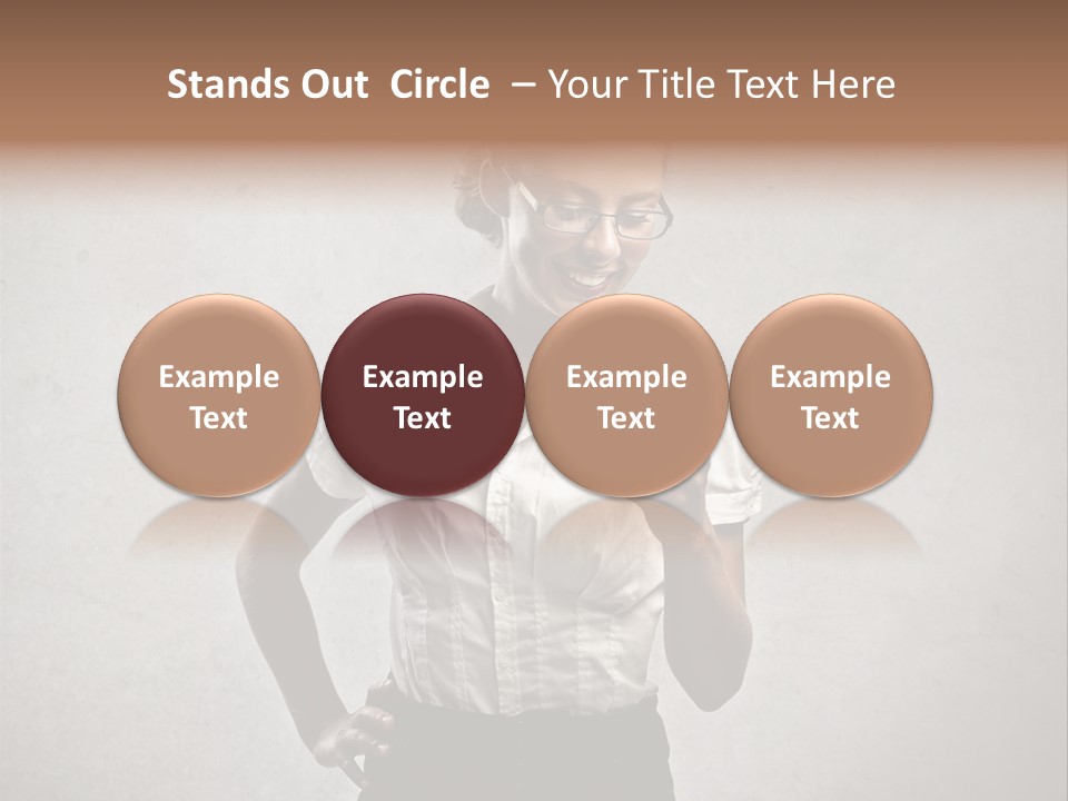 Telephone Speak Cell PowerPoint Template