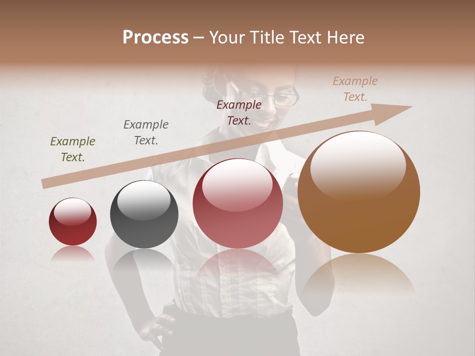 Telephone Speak Cell PowerPoint Template