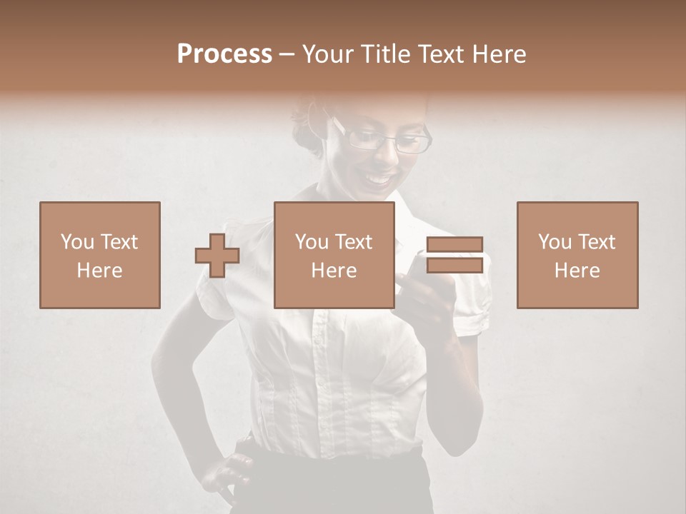 Telephone Speak Cell PowerPoint Template