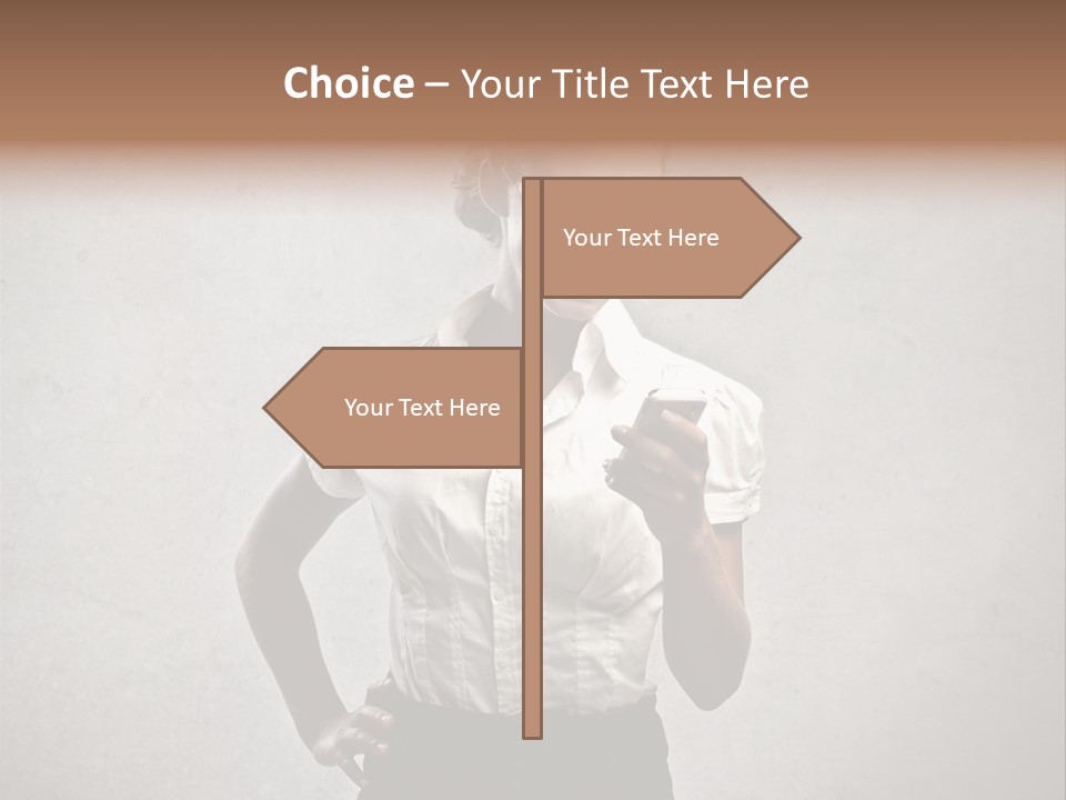 Telephone Speak Cell PowerPoint Template