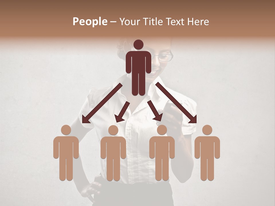 Telephone Speak Cell PowerPoint Template