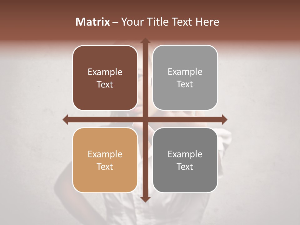 Disgusted Fear Stop PowerPoint Template