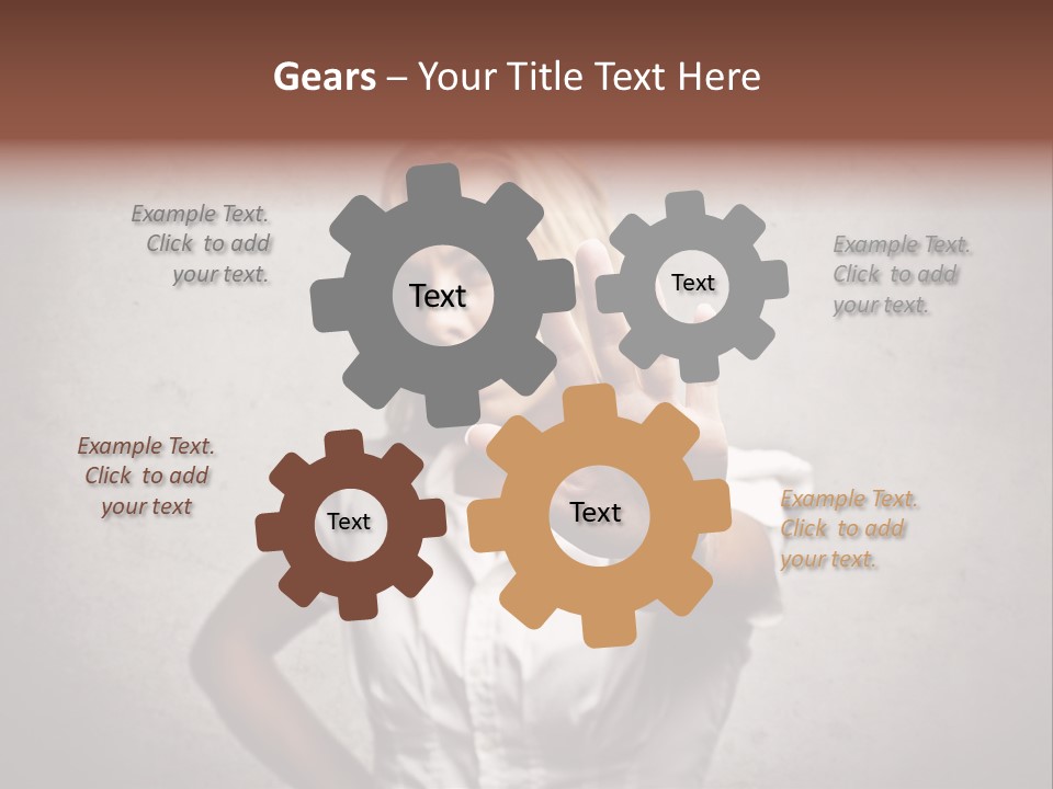 Disgusted Fear Stop PowerPoint Template