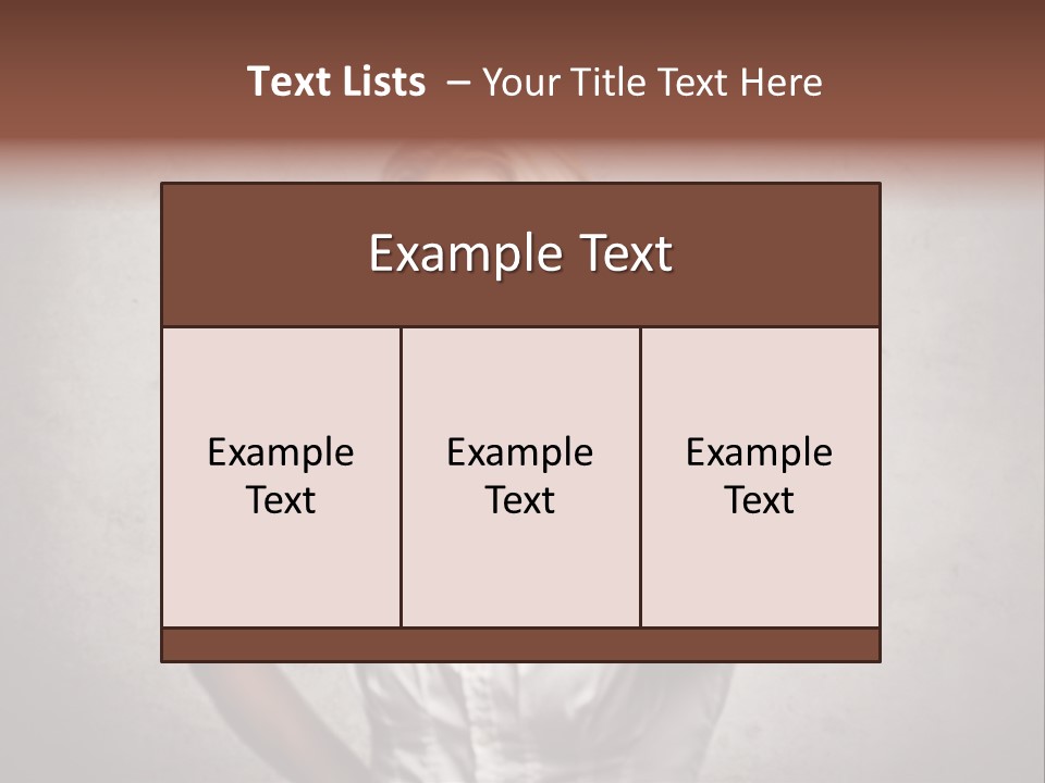 Disgusted Fear Stop PowerPoint Template