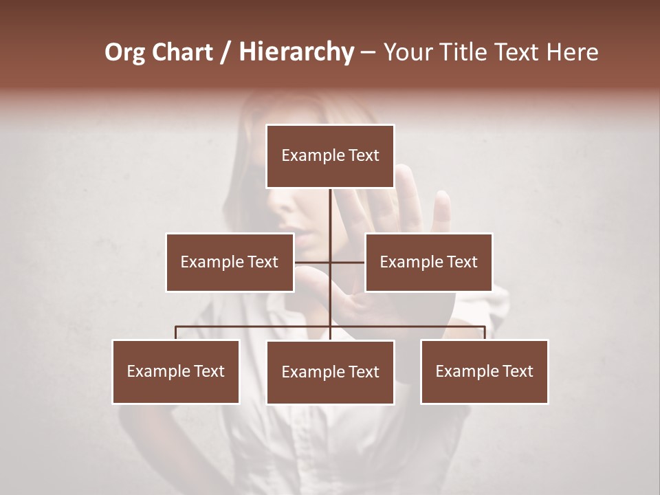 Disgusted Fear Stop PowerPoint Template