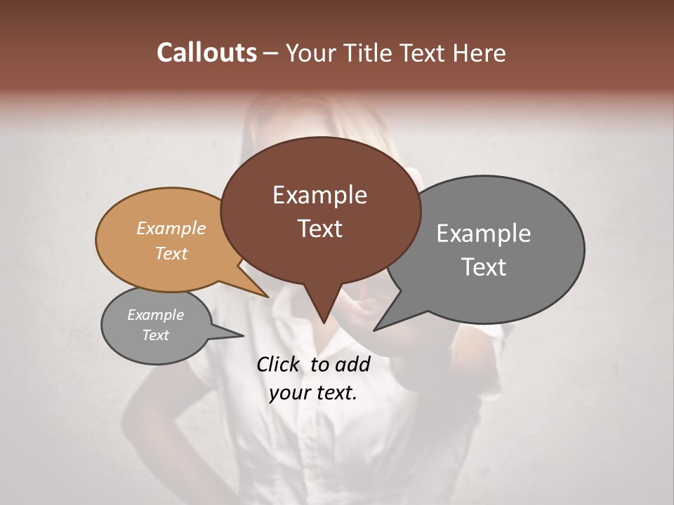 Disgusted Fear Stop PowerPoint Template