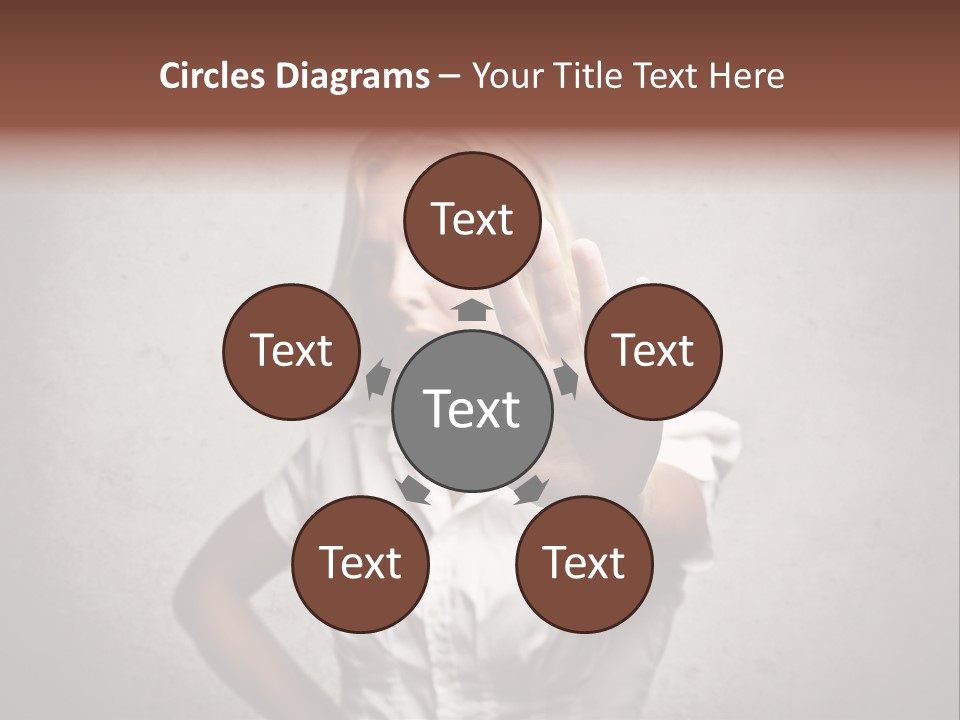 Disgusted Fear Stop PowerPoint Template