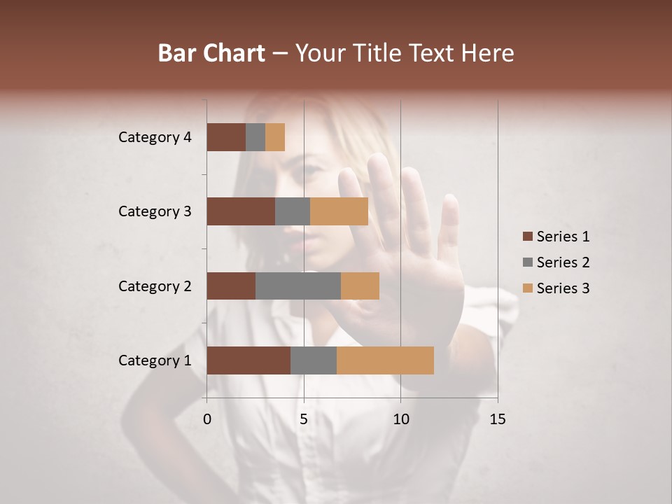 Disgusted Fear Stop PowerPoint Template