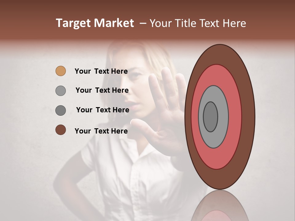 Disgusted Fear Stop PowerPoint Template