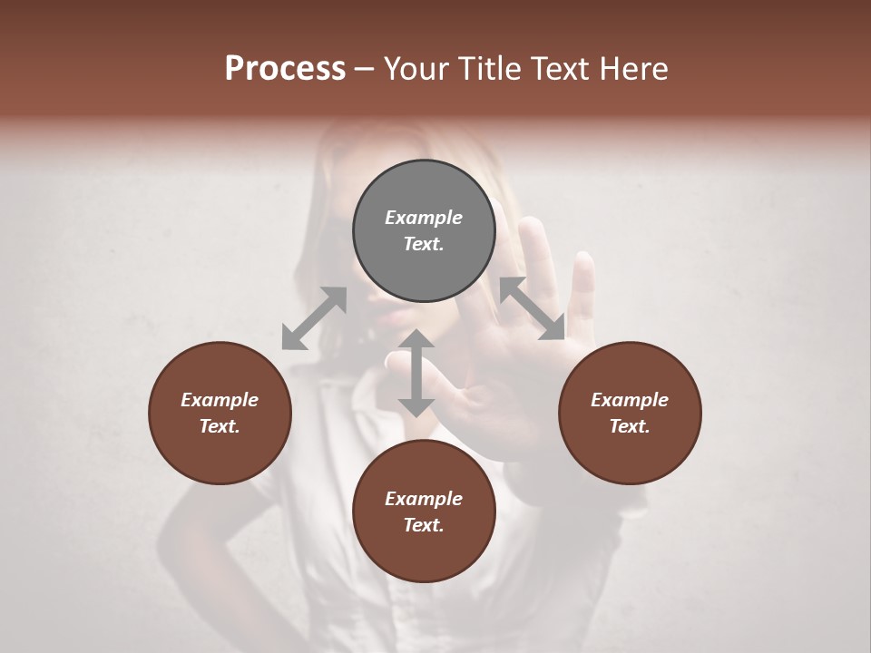 Disgusted Fear Stop PowerPoint Template