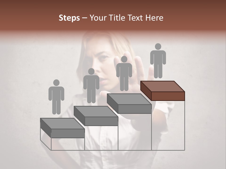 Disgusted Fear Stop PowerPoint Template