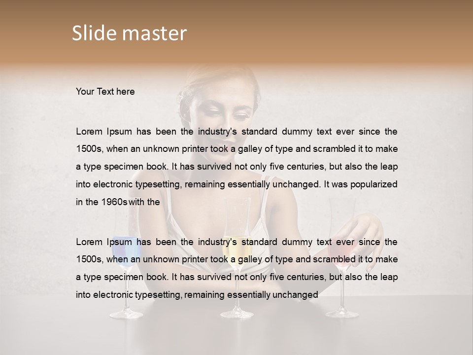 Smile Color Concept Choose PowerPoint Template