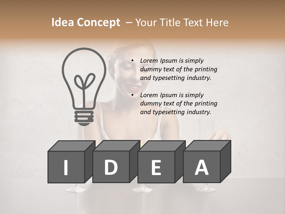 Smile Color Concept Choose PowerPoint Template