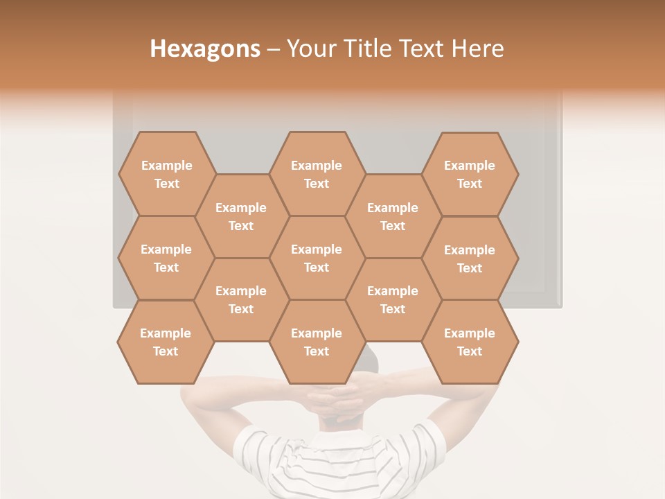 Broadcasting Man Panel PowerPoint Template
