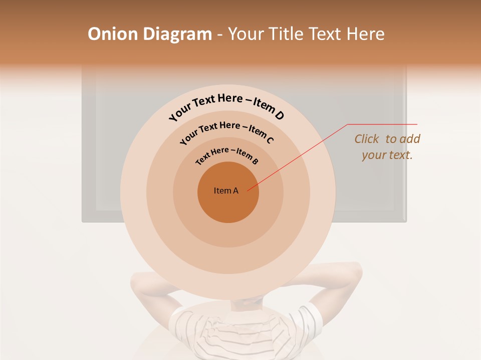 Broadcasting Man Panel PowerPoint Template
