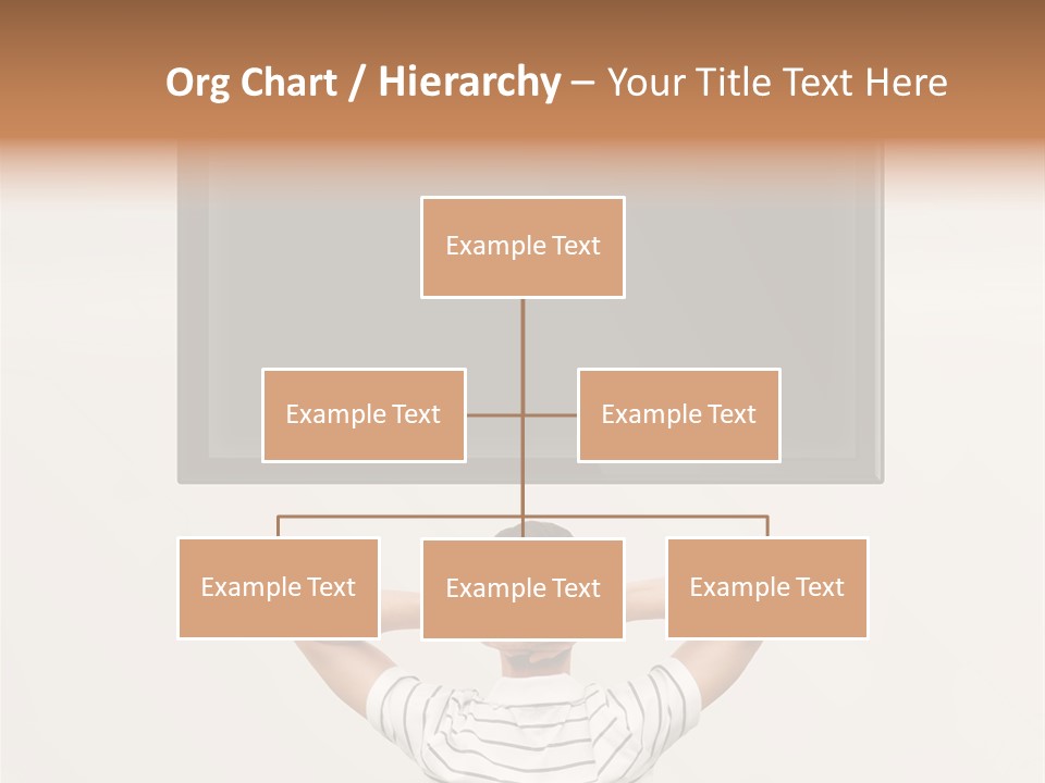Broadcasting Man Panel PowerPoint Template
