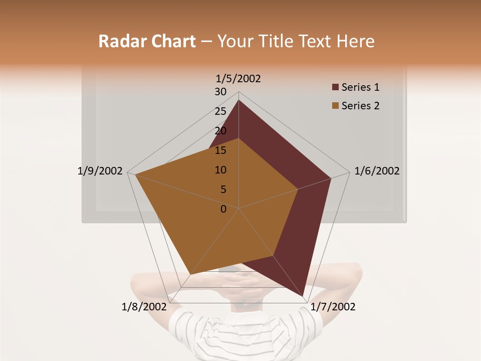 Broadcasting Man Panel PowerPoint Template