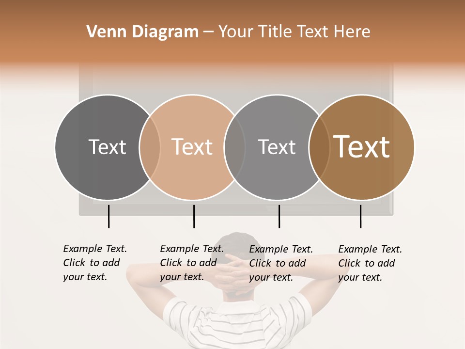 Broadcasting Man Panel PowerPoint Template