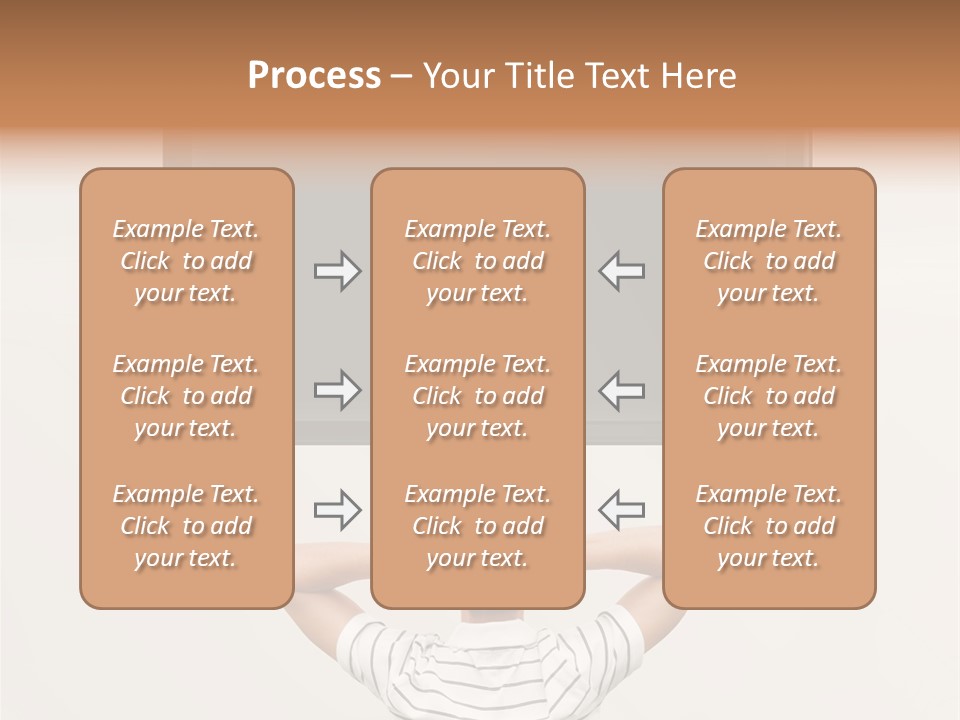 Broadcasting Man Panel PowerPoint Template