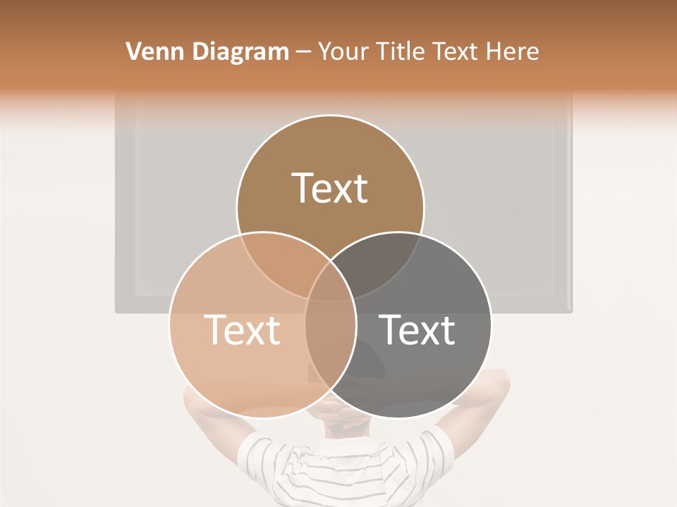 Broadcasting Man Panel PowerPoint Template