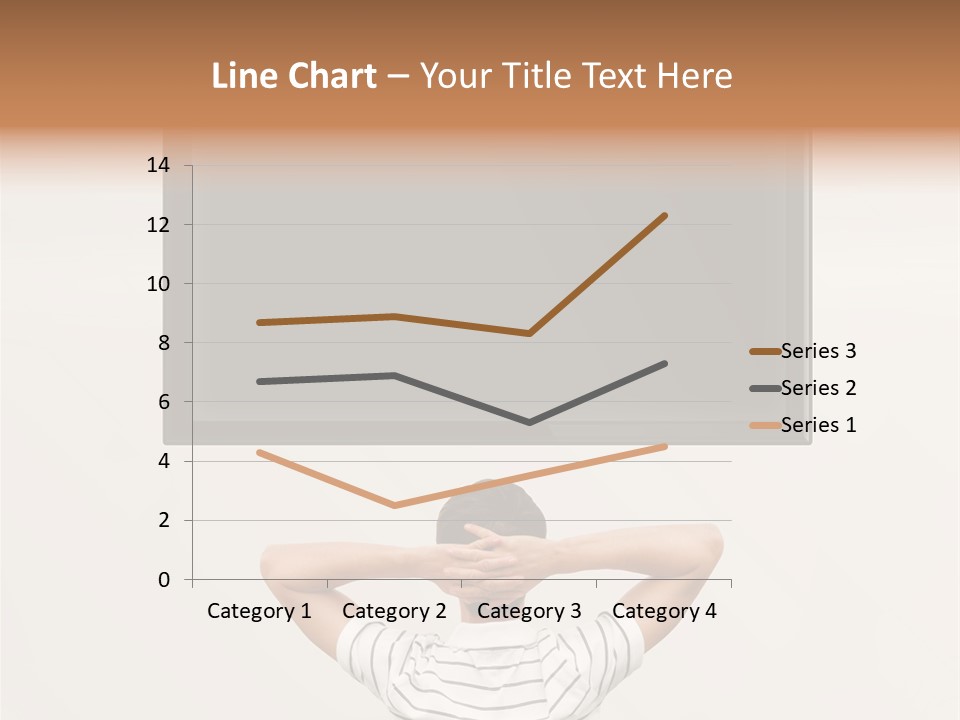 Broadcasting Man Panel PowerPoint Template