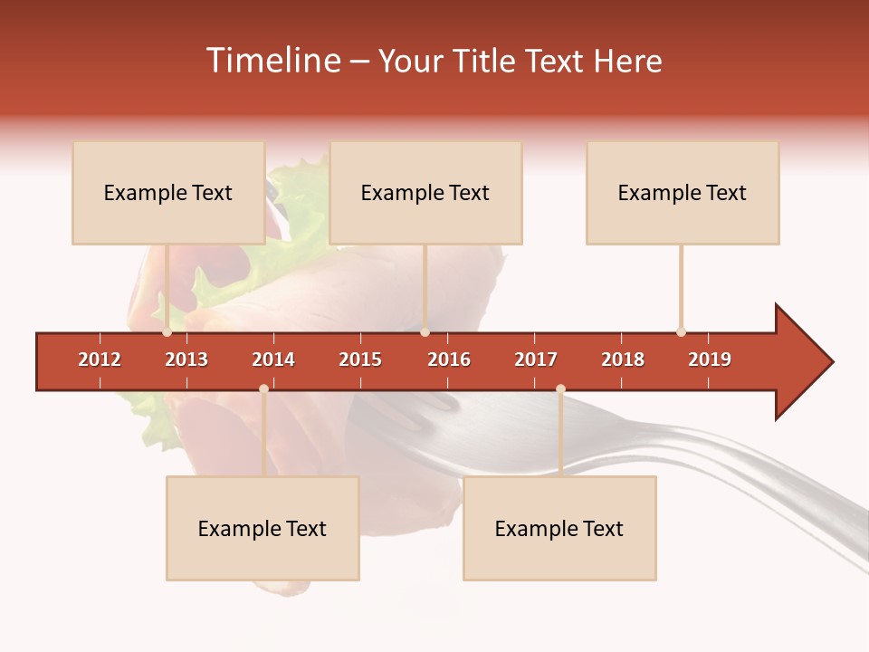 Calorie Vegetable Leaf PowerPoint Template