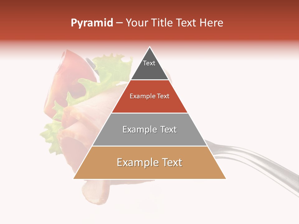 Calorie Vegetable Leaf PowerPoint Template