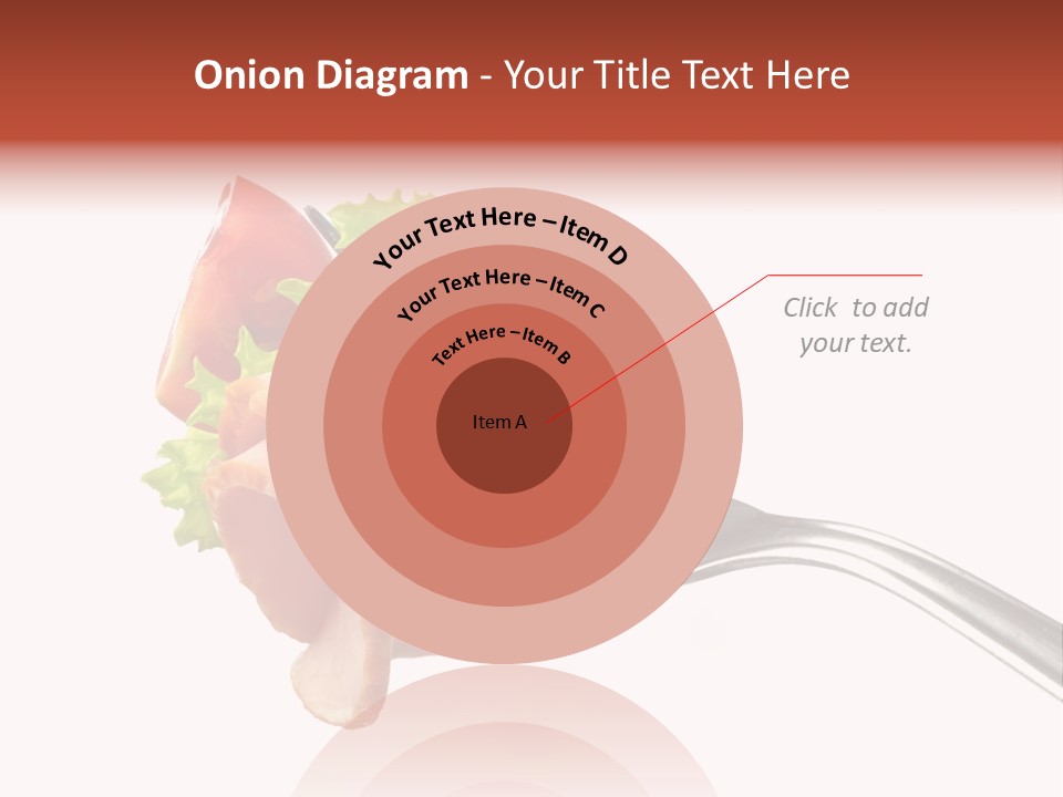 Calorie Vegetable Leaf PowerPoint Template
