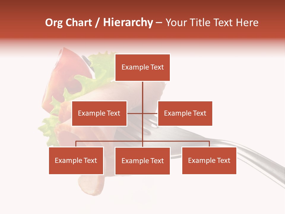 Calorie Vegetable Leaf PowerPoint Template