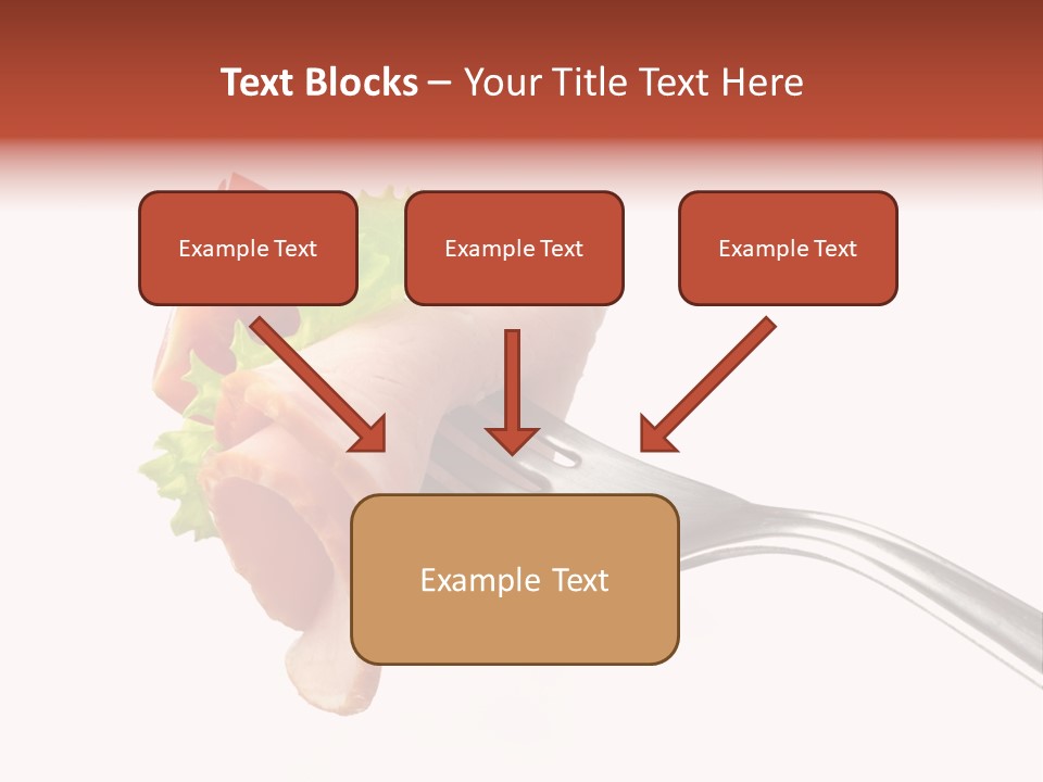 Calorie Vegetable Leaf PowerPoint Template