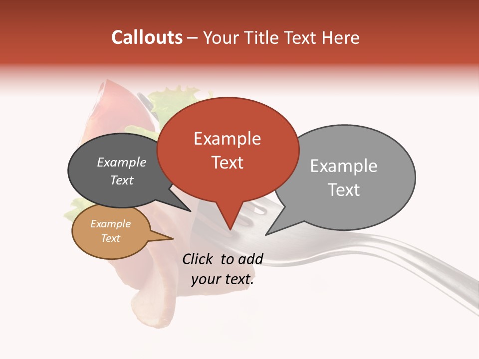 Calorie Vegetable Leaf PowerPoint Template