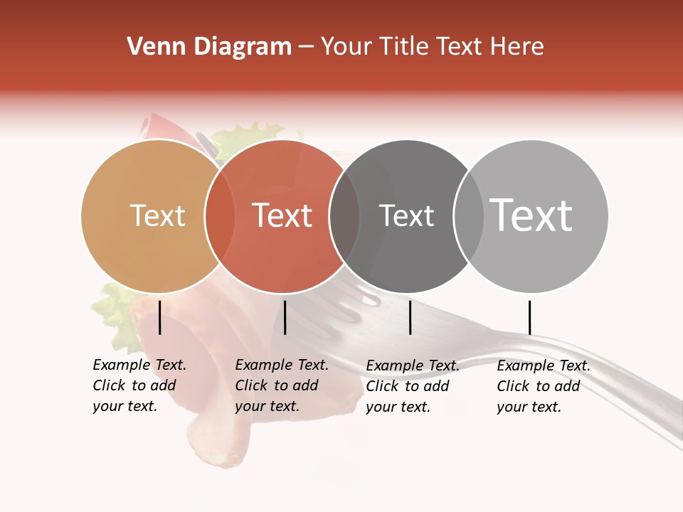 Calorie Vegetable Leaf PowerPoint Template