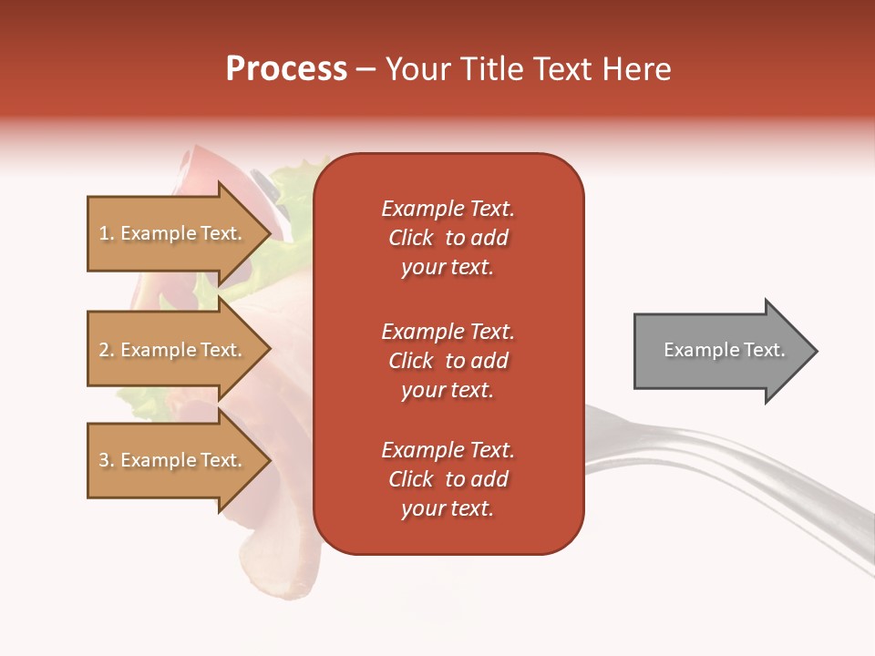 Calorie Vegetable Leaf PowerPoint Template