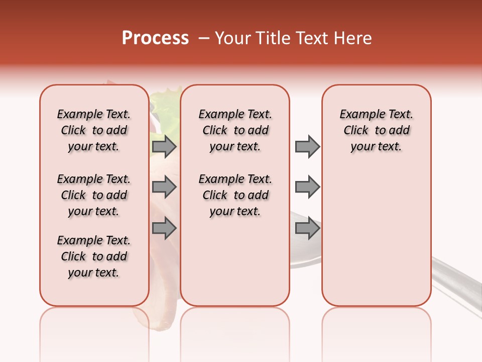 Calorie Vegetable Leaf PowerPoint Template