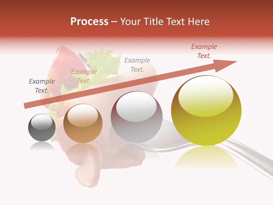 Calorie Vegetable Leaf PowerPoint Template