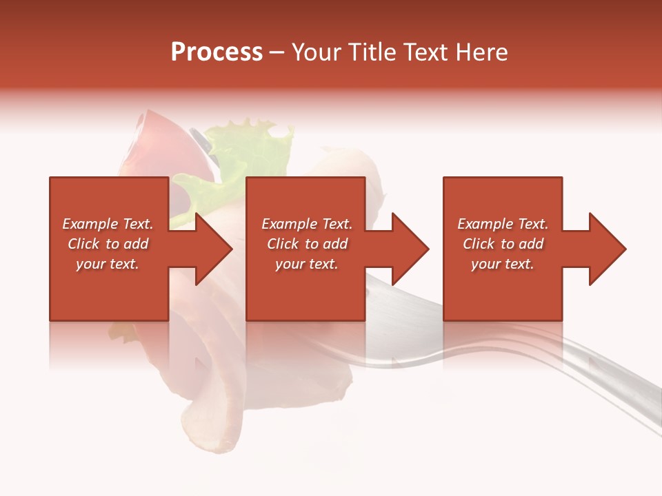 Calorie Vegetable Leaf PowerPoint Template