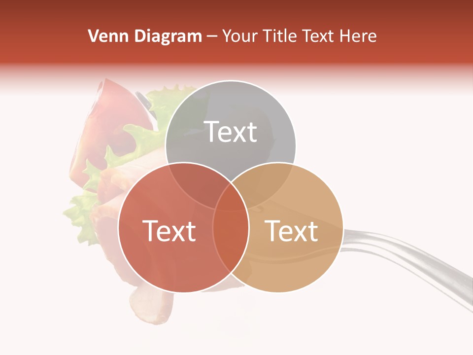 Calorie Vegetable Leaf PowerPoint Template