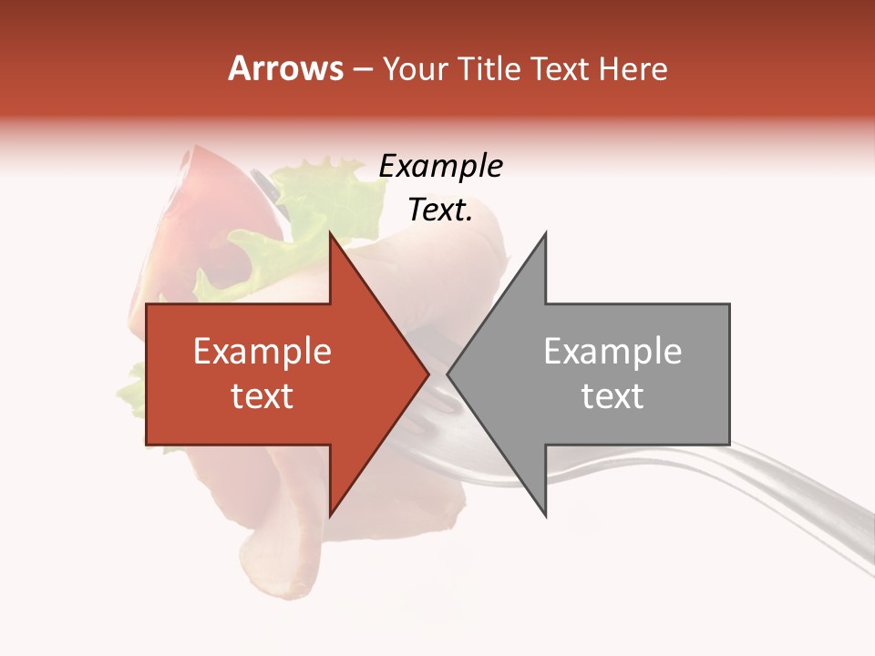 Calorie Vegetable Leaf PowerPoint Template