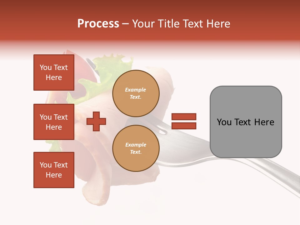 Calorie Vegetable Leaf PowerPoint Template